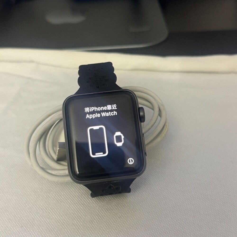 Apple Watch Series 3 42 Aluminum Case-10X Glass-Composite Back-GPS-WR-50M Tested